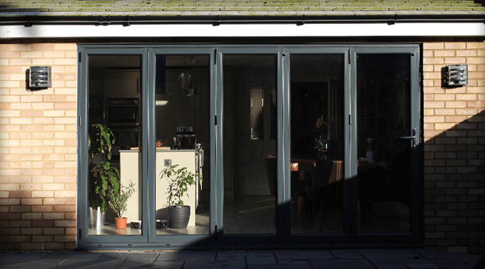 Bifold Doors External View