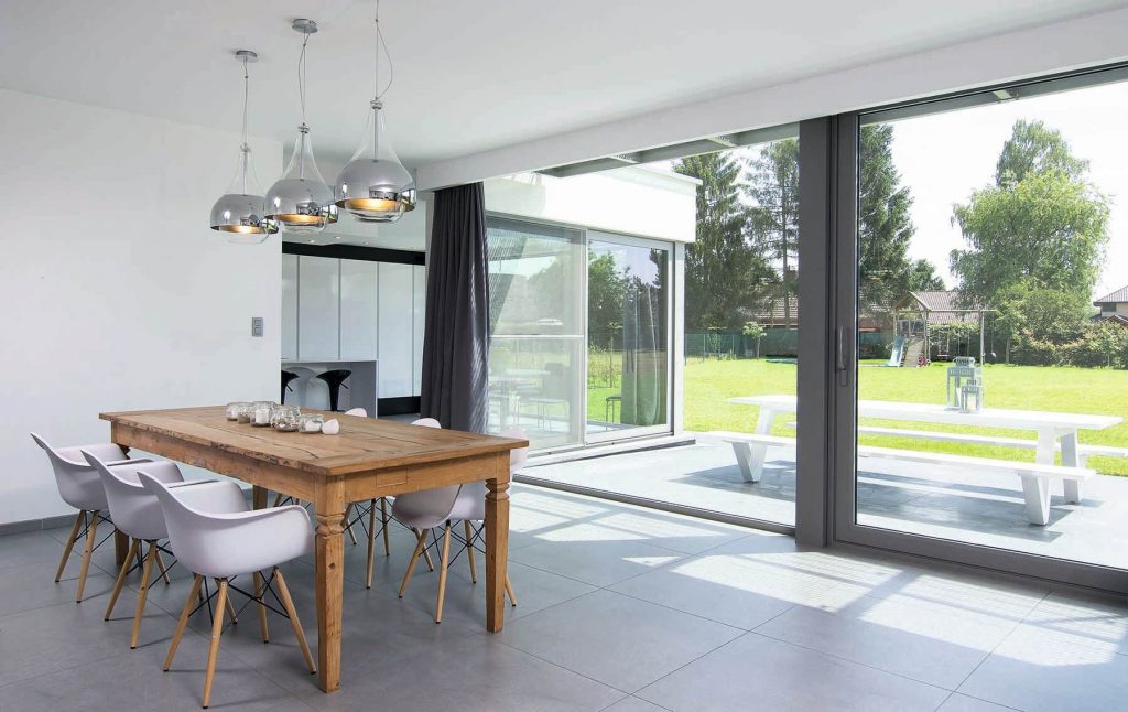 Grey Sliding Doors