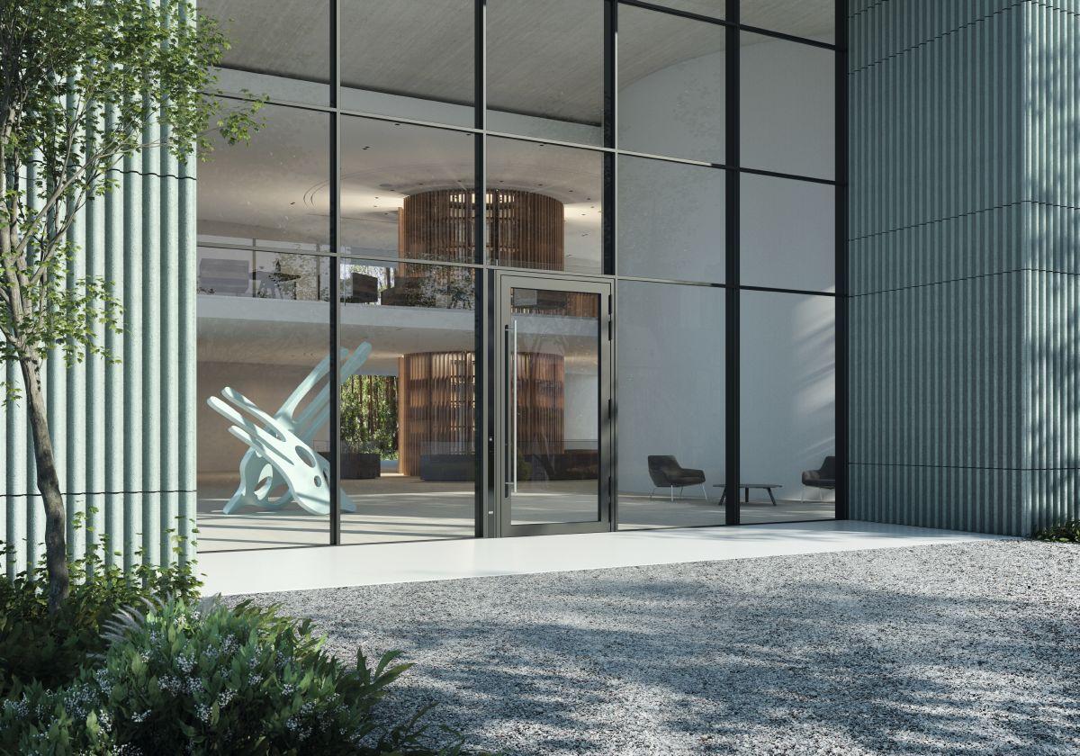 Glass French Doors Longshot