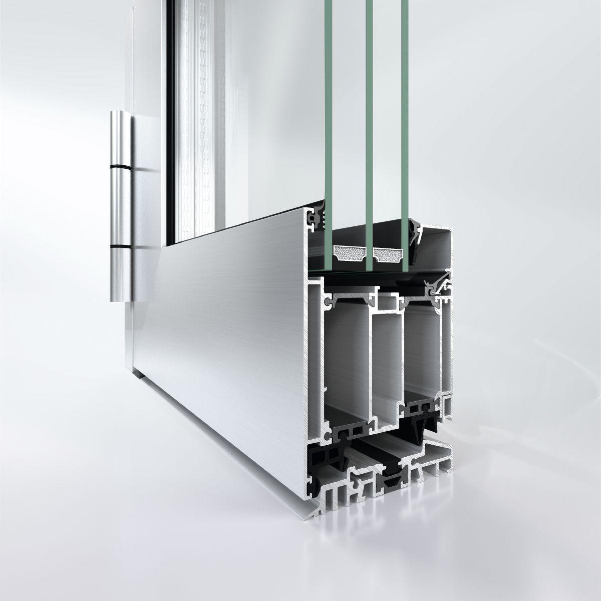 Triple Glazed Cross Section